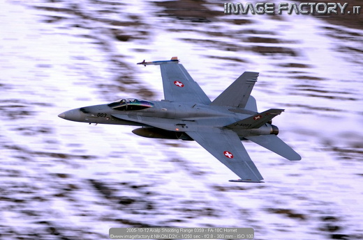 2005-10-12 Axalp Shooting Range 0359 - FA-18C Hornet